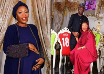 Ahmed Musa and wife, Julie, welcome a baby boy