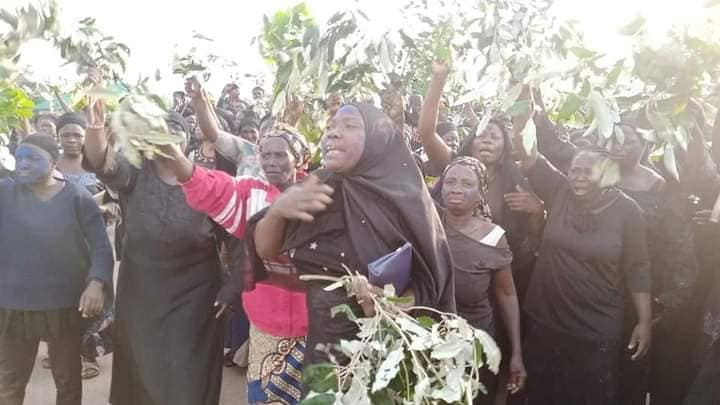 Women, youths storm streets in large numbers to protest killing in Southern Kaduna