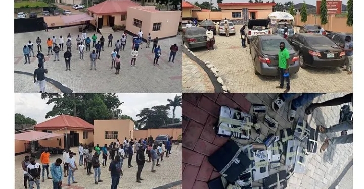 EFCC Arrests 3 Corps Members, 19 Undergraduates, 10 Others for Alleged Internet Fraud