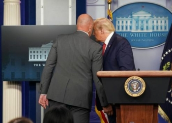 Gunshots rocks White House as Trump flees briefing