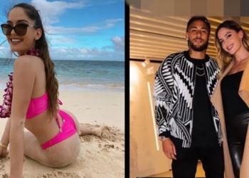 Check out Neymar’s stunning new girlfriend who he met at one of his lavish birthday parties (photos)