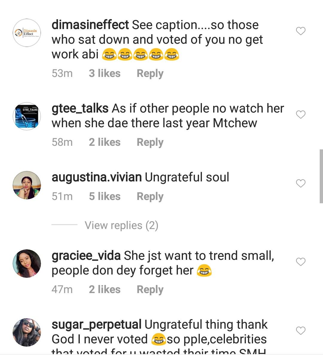 Mercy Eke receives backlash for saying she is too busy to watch #BBNaija Lockdown watch show