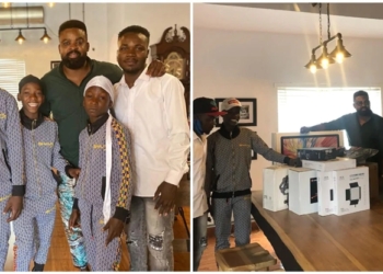 Netflix gifts Ikorodu Bois production gadgets to upgrade their movie-making skills