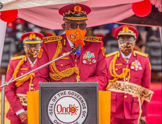 Ondo State Governor Inaugurates Amotekun