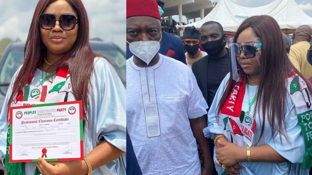 Regina Daniels mum appointed as Delta state assistant treasurer