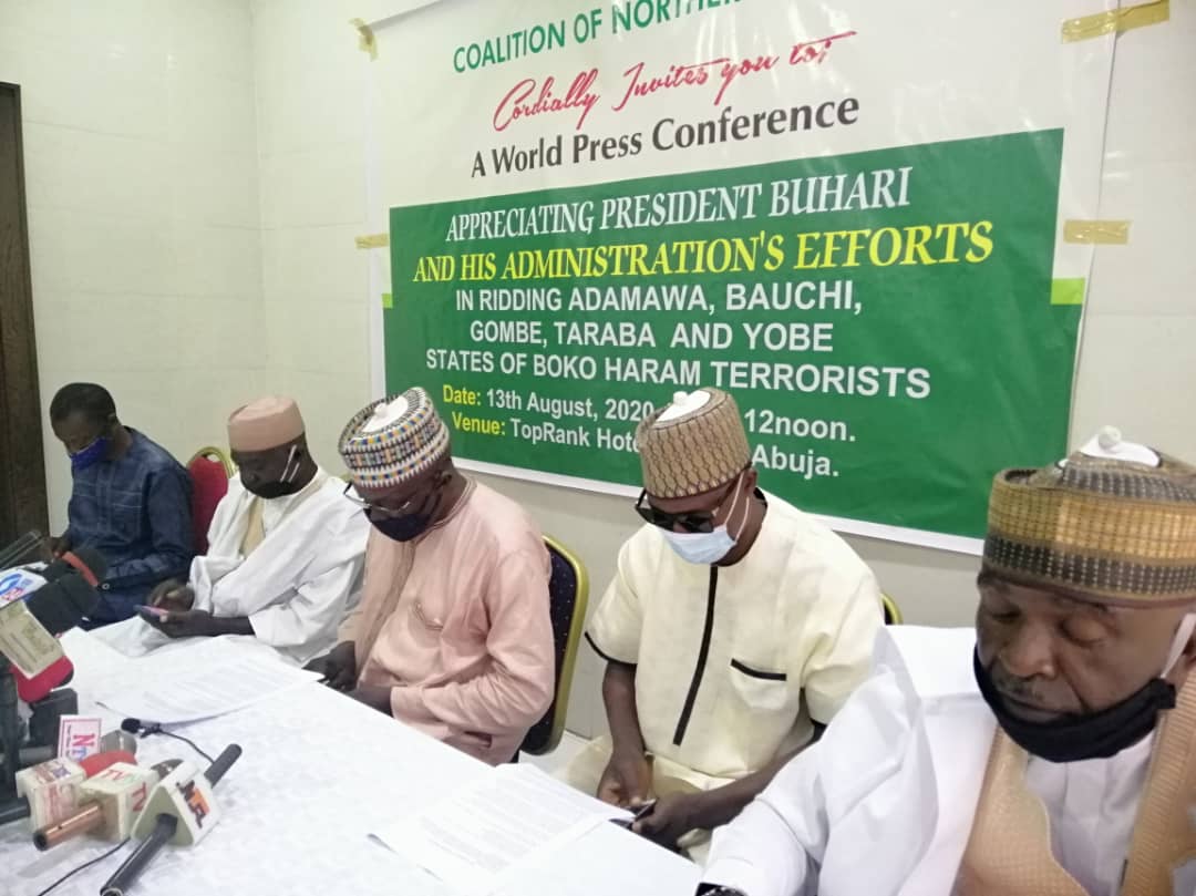 Northern patriots show appreciation to Buhari, say President has liberated 5 North-East States from terrorists