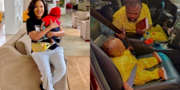 Toyin Abraham's one year old son set to become a CEO