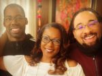 Woman says as she shows off her two husbands