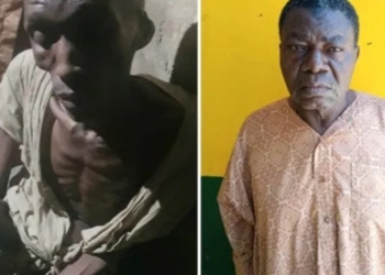 Police release photo of man who locked up his 30-year-old son for 7 years (photos)