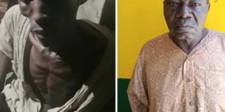 Police release photo of man who locked up his 30-year-old son for 7 years (photos)