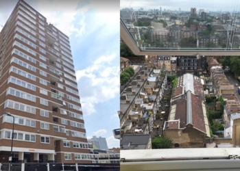 Toddler dies after falling from ninth-floor window of tower block in East London