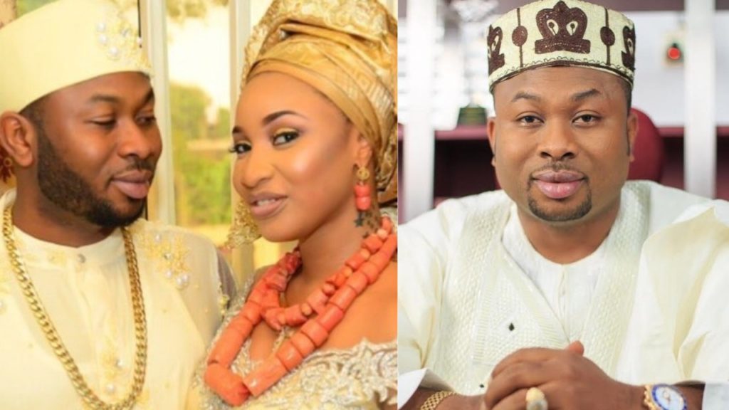 Photo: Tonto Dike's ex husband, Churchill shares his near death experience from a motor bike accident