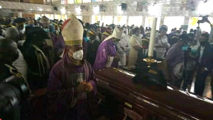 Photos: Late, CEO of Tonimas Oil and Gas, Chief Anthony laid to rest in N34million casket