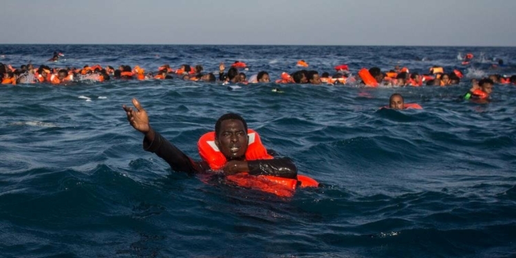 Greece secretly sent away more than 1,000 migrants, abandoning them on the open sea