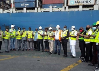 Nigeria receives biggest container vessel in history at Onne Ports (PHOTOS)