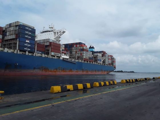Nigeria receives largest container vessel in history at Onne Ports (PHOTOS)