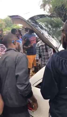 Photos: Tears flow as Nigerian lady who was crushed to death few weeks to her wedding is finally laid to rest