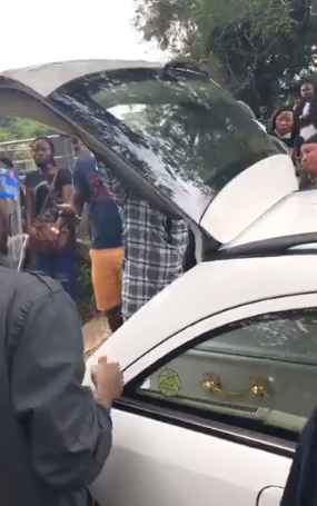 Photos: Tears flow as Nigerian lady who was crushed to death few weeks to her wedding is finally laid to rest