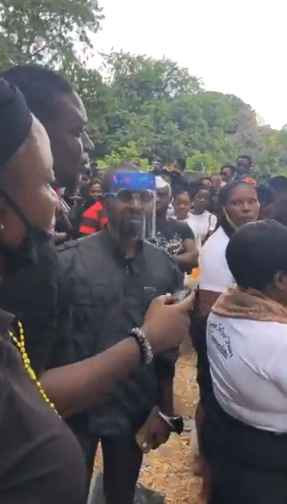 Photos: Tears flow as Nigerian lady who was crushed to death few weeks to her wedding is finally laid to rest