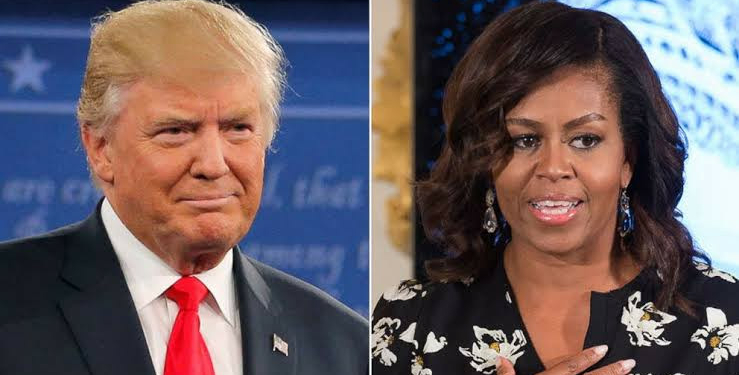 Donald Trump blasts Michelle Obama following her endorsement of Joe Biden