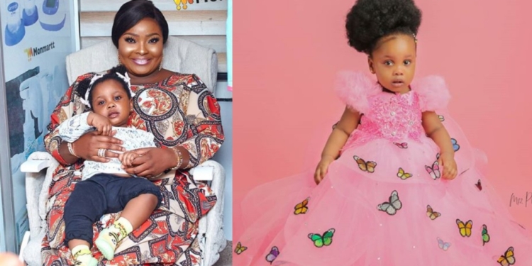 Photos: Actress, Ronke Odusanya celebrates her daughter's first birthday