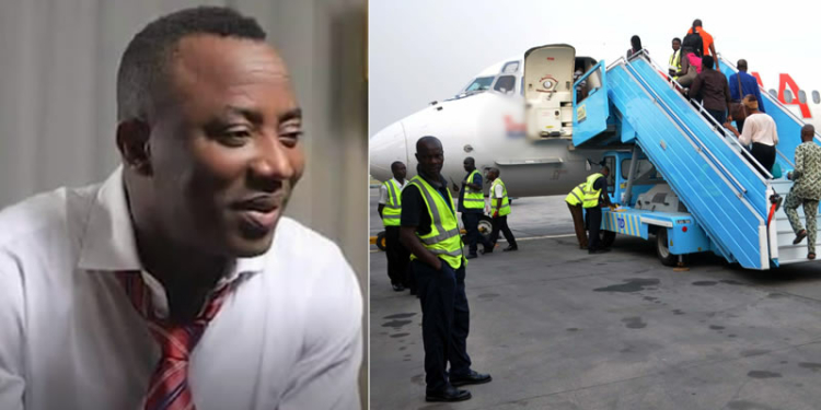 Sowore accuses Nigerian Leaders of lifting ban on Intl flights because of their children Education Abroad