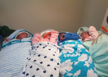 5 years after marital vow, Lagos couple gives birth to quadruplets