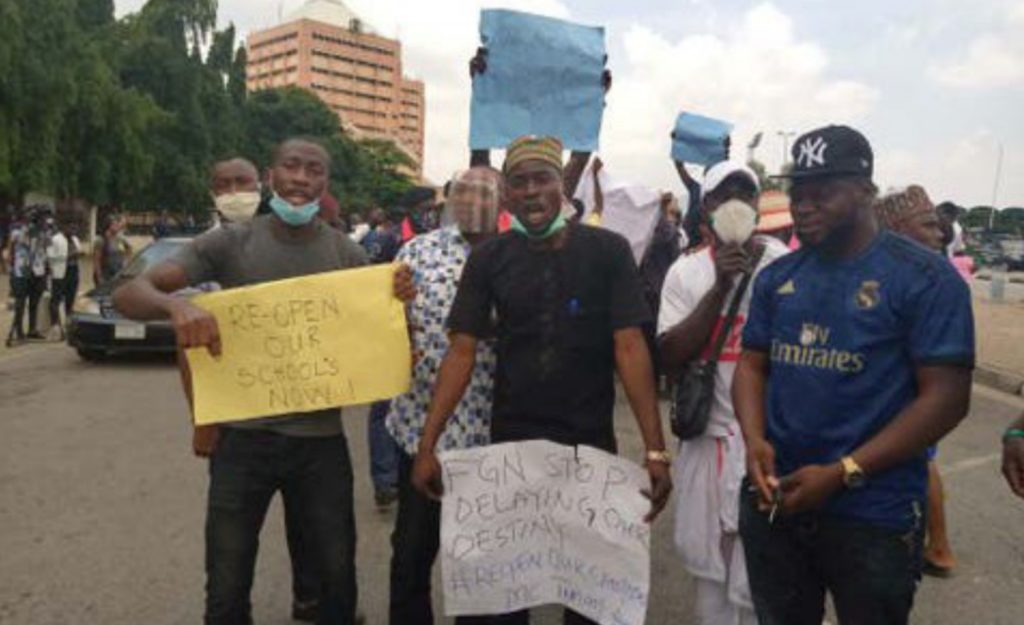 COVID-19: We will shutdown the economy if Schools remain closed, Students warns FG
