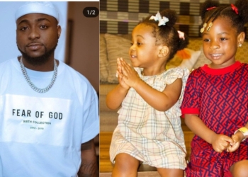 Davido gifts his daughters, Imade and Hailey wristwatches worth #60 million