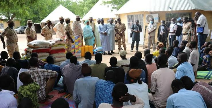 Borno receives 94 rescued captives from MNJTF