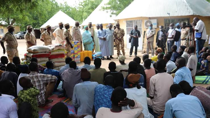 Borno receives 94 rescued captives from MNJTF