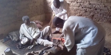 Police rescue 55-year-old man chained to wood by relatives for 30 years in Kano