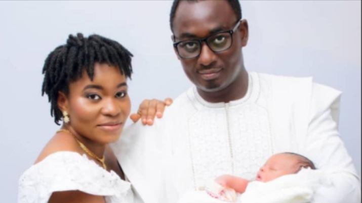 PHOTOS: 12 years after marital vow, Couple welcomes baby girl