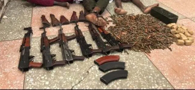 Soldiers arrest 3 foreign arms syndicate supplying weapons