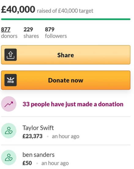 Taylor Swift melts hearts as she donates huge amount to girl who set up a GoFundMe so she could attend UNI