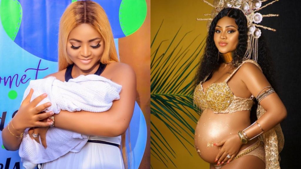 Wife of Billionaire, Regina Daniels releases full video of her son's naming ceremony
