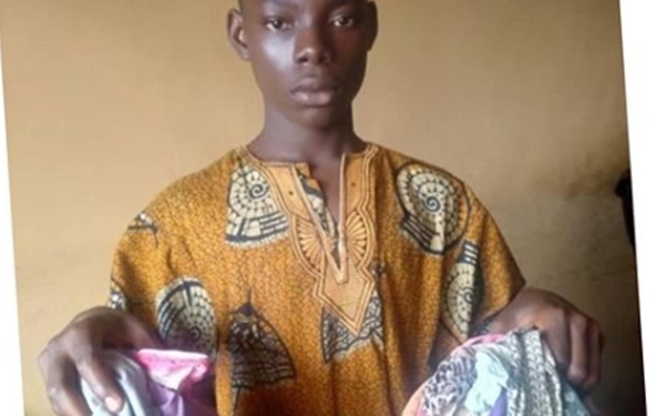 Teenager arrested with 14 used female panties in Ogun