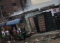 Fire burns shops, kiosks at Adeniji Adele Market in Lagos