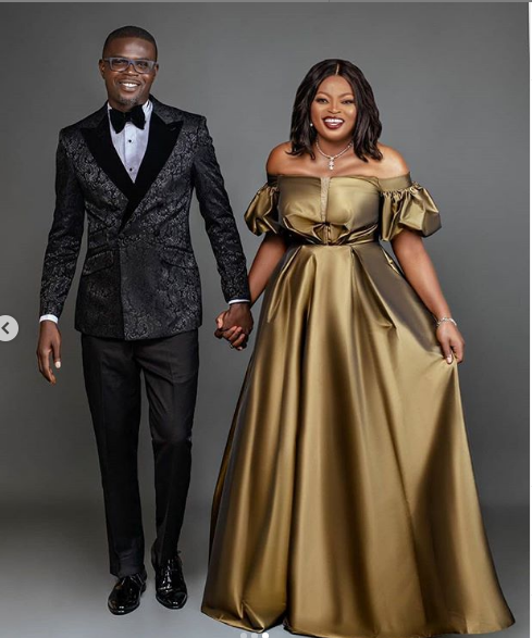 More photos of Funke Akindele-Bello and her hubby as they celebrate their 4th wedding anniversary