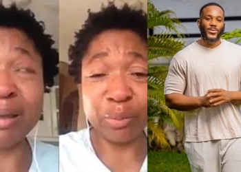 BBNaija: Kiddwaya's mom breaks down in tears as she begs fans to vote for her son (Video)