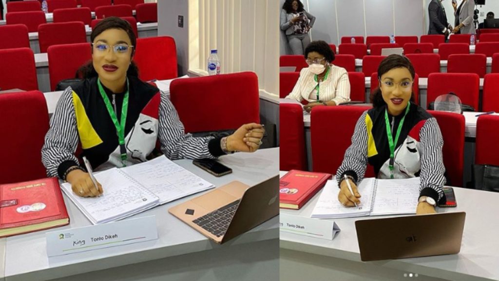 'Best decision i have ever made' - Tonto Dikeh says as she goes back to school