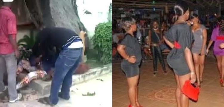 Drama As Prostitutes Allegedly Beat Evangelist To A Pulp For Preaching In Their Premises In Lagos