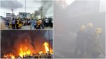 Fire Guts Access Bank In Victoria Island, Lagos (Video)