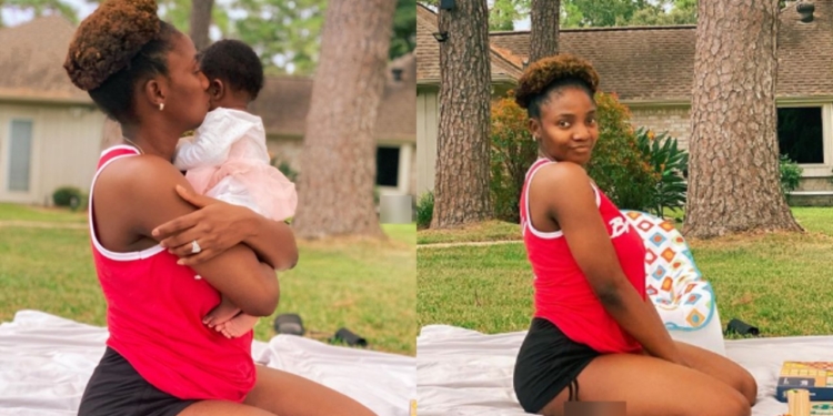 'God knows i needed you' - Simi gushes over her baby girl, Adejare
