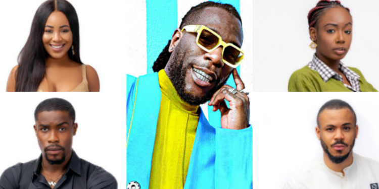 Keep your heads up - Burna Boy advises BBNaija housemates