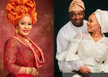 Oba Elegushi welcomes first child with Queen Hadiza