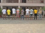 9 suspected Yahoo boys arrested in Port Harcourt (photos)