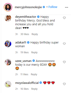 Rita Dominic, Tonto Dikeh and other Nollywood stars celebrate actress, Mercy Johnson as she clocks 36