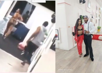 BBNaija: Erica Flaunts Her Bare Butt To Kiddwaya Shortly After She Broke Up With Him (Video)