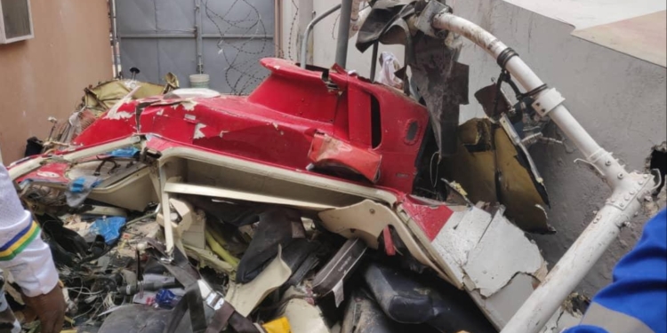 People stole phones and cash of Lagos helicopter crash victims, Eyewitness reveals
